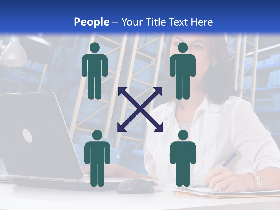 Depot Stock Working PowerPoint Template