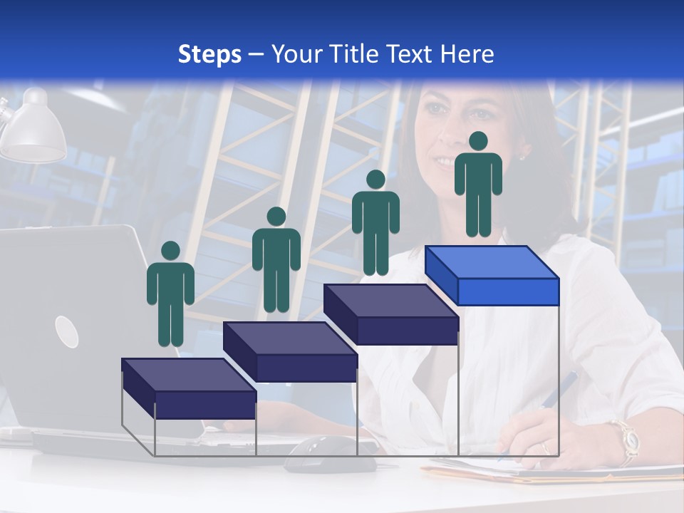 Depot Stock Working PowerPoint Template