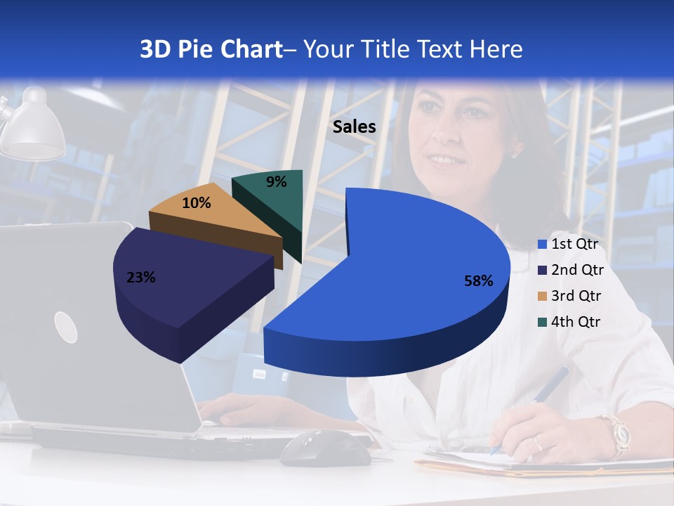 Depot Stock Working PowerPoint Template