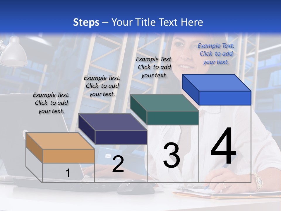 Depot Stock Working PowerPoint Template
