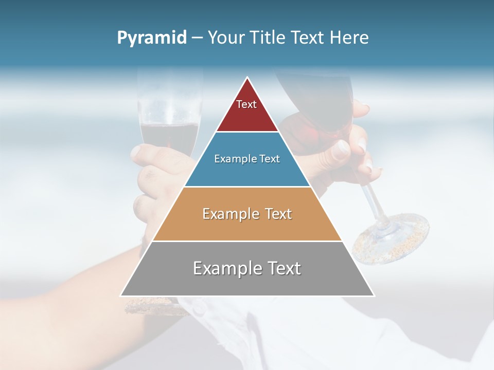 Blue Two Ocean PowerPoint Template