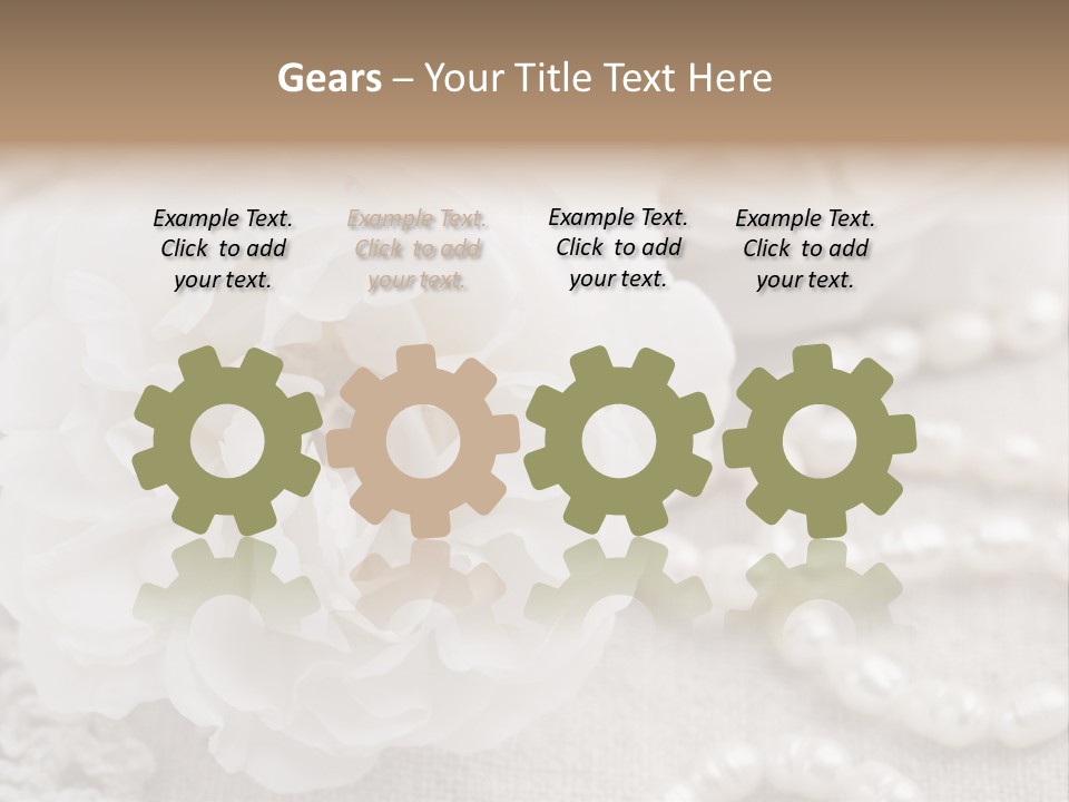 Nobody White Antique PowerPoint Template