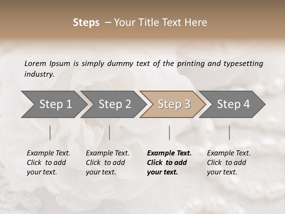 Nobody White Antique PowerPoint Template