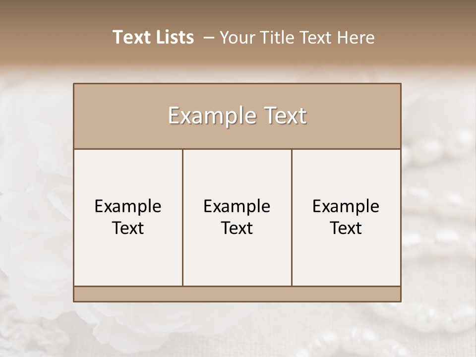 Nobody White Antique PowerPoint Template