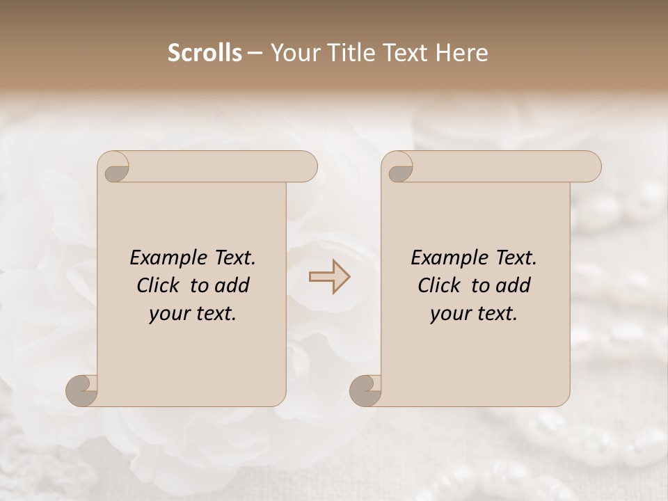 Nobody White Antique PowerPoint Template