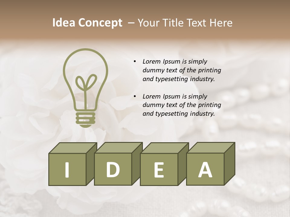 Nobody White Antique PowerPoint Template