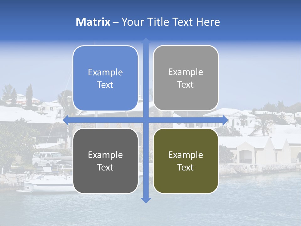 Color Ocean Water PowerPoint Template