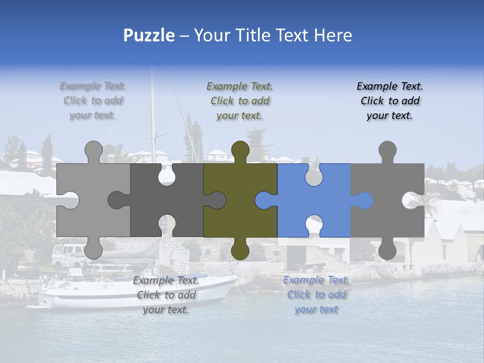 Color Ocean Water PowerPoint Template