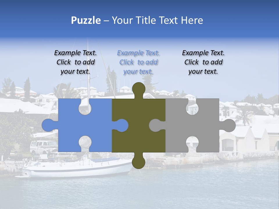 Color Ocean Water PowerPoint Template