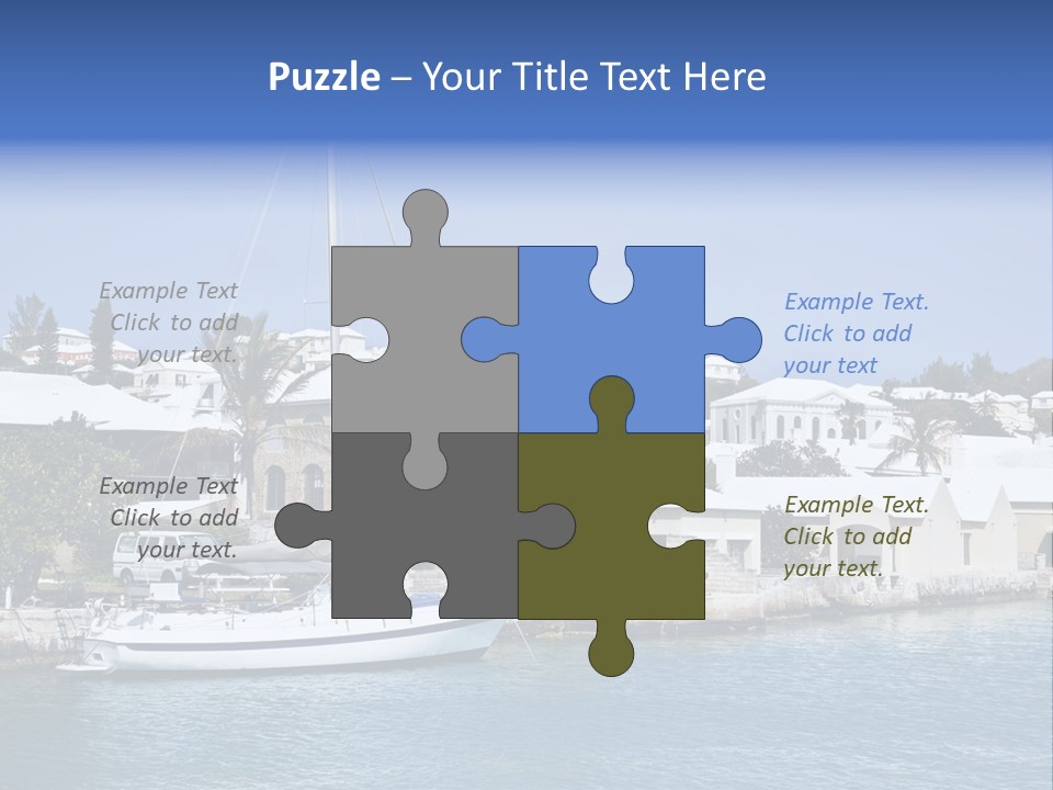 Color Ocean Water PowerPoint Template