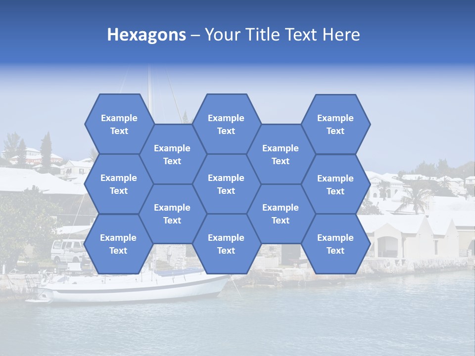 Color Ocean Water PowerPoint Template