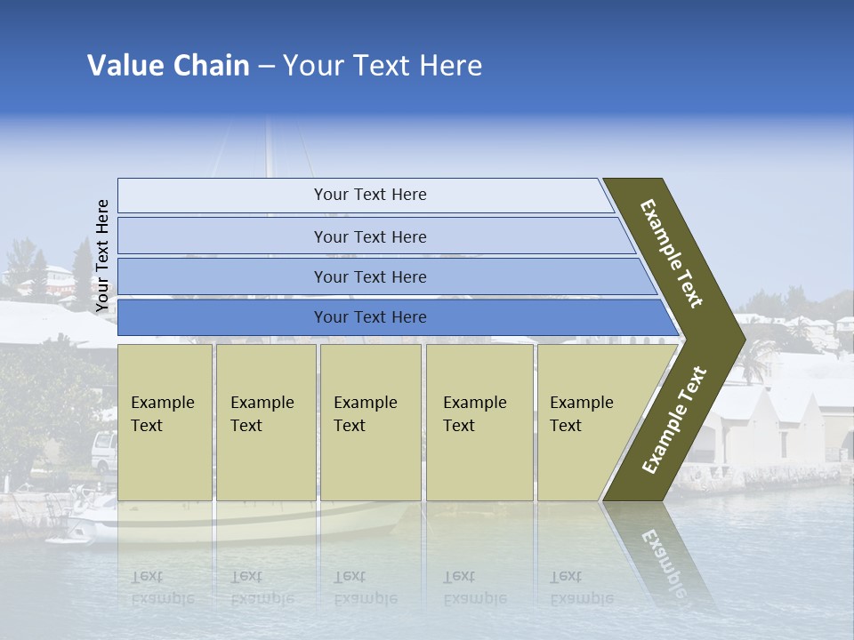 Color Ocean Water PowerPoint Template