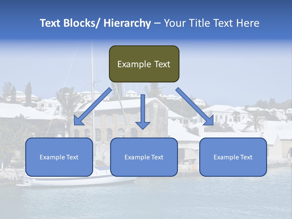 Color Ocean Water PowerPoint Template