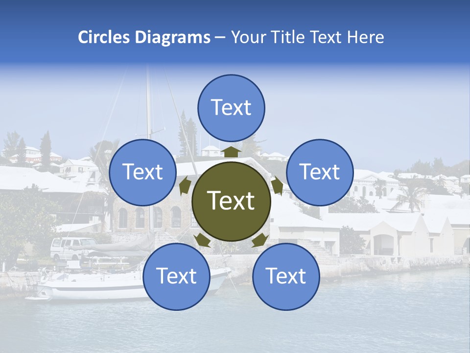 Color Ocean Water PowerPoint Template