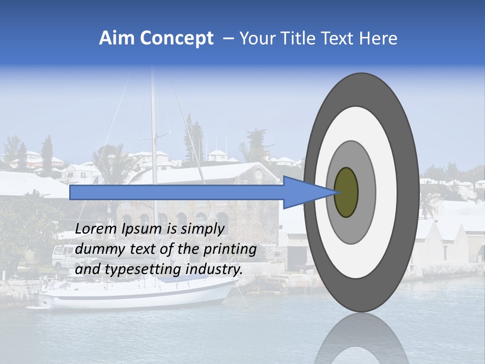 Color Ocean Water PowerPoint Template