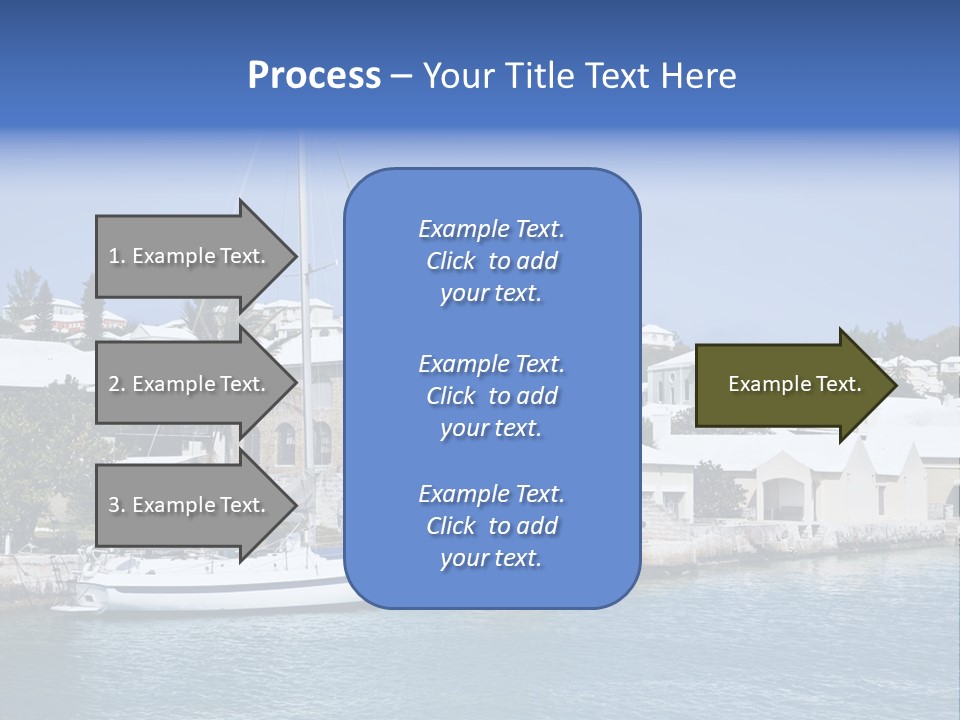 Color Ocean Water PowerPoint Template