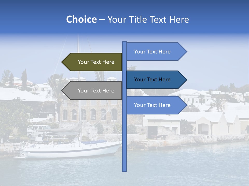 Color Ocean Water PowerPoint Template