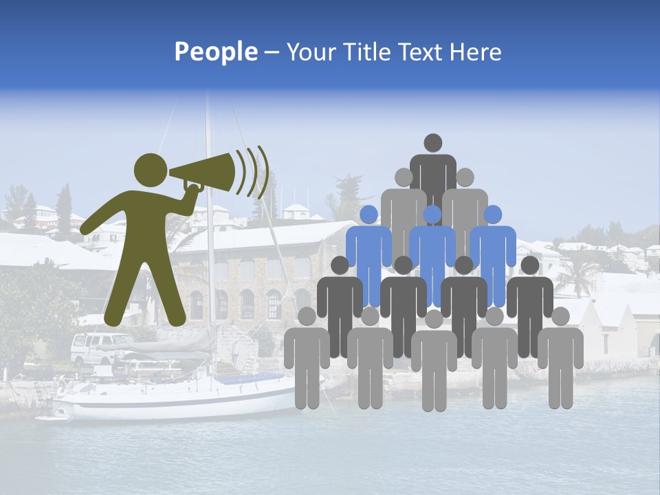 Color Ocean Water PowerPoint Template