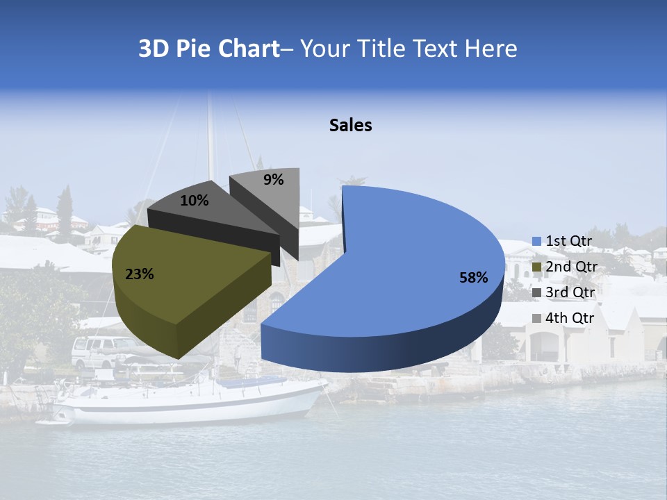 Color Ocean Water PowerPoint Template