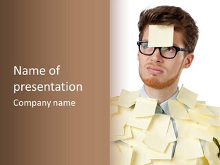 Concept Object Depression PowerPoint Template