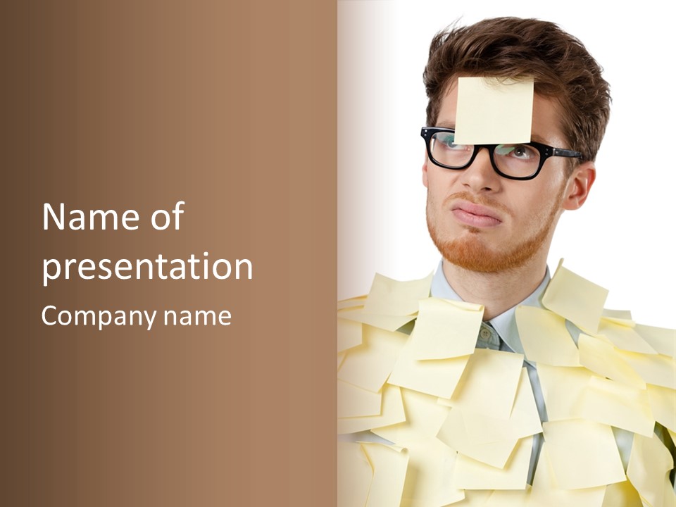 Concept Object Depression PowerPoint Template