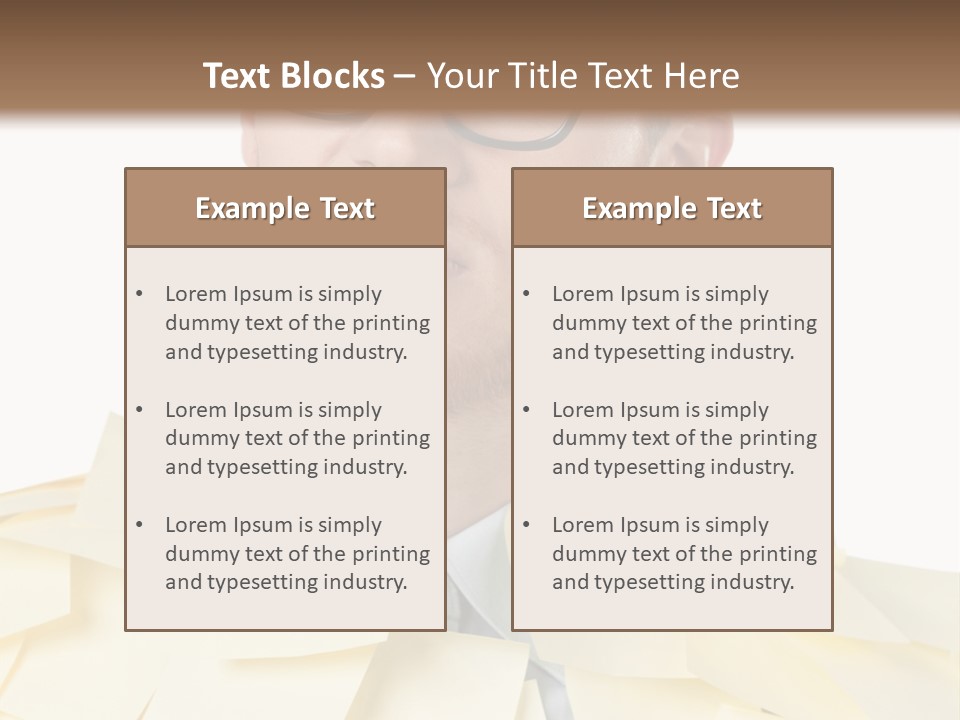 Concept Object Depression PowerPoint Template