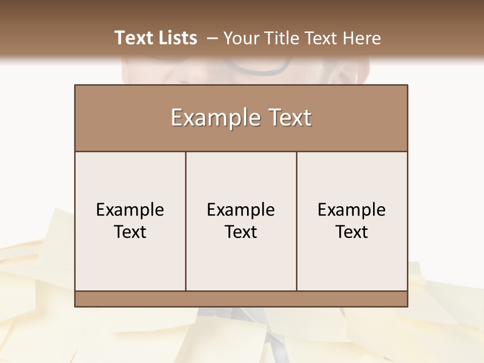 Concept Object Depression PowerPoint Template
