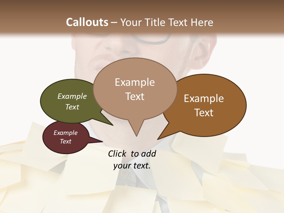 Concept Object Depression PowerPoint Template