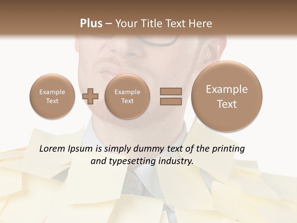 Concept Object Depression PowerPoint Template