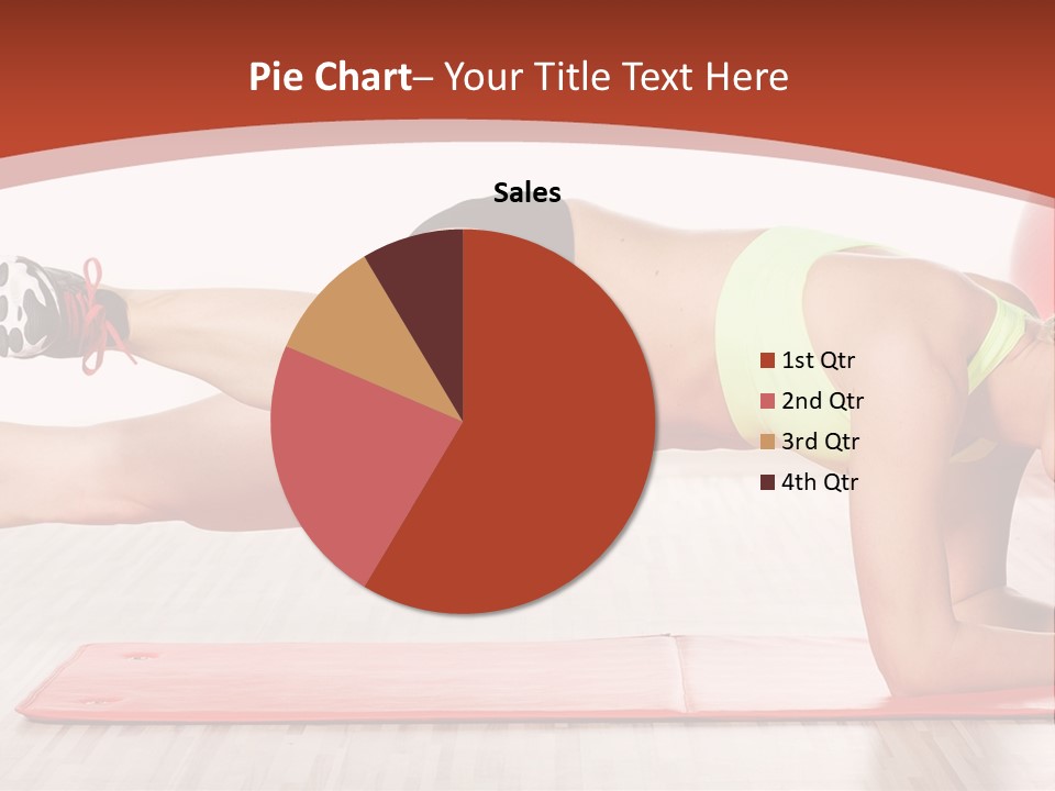 Sporty Person Exercise PowerPoint Template