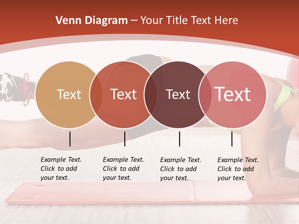 Sporty Person Exercise PowerPoint Template