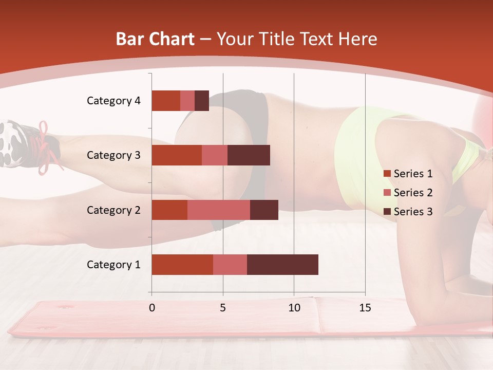 Sporty Person Exercise PowerPoint Template