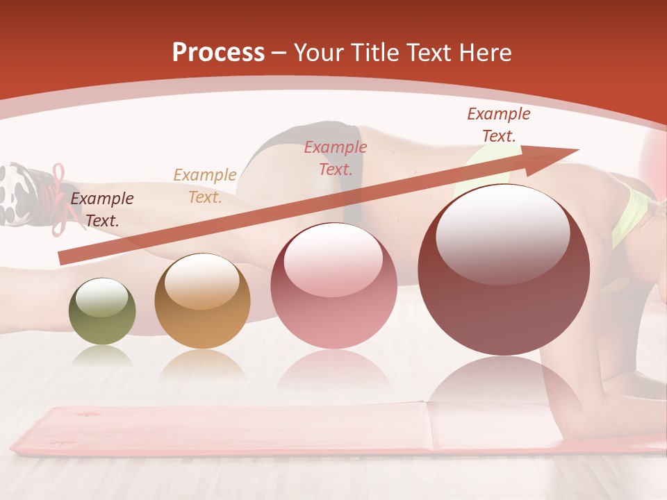 Sporty Person Exercise PowerPoint Template