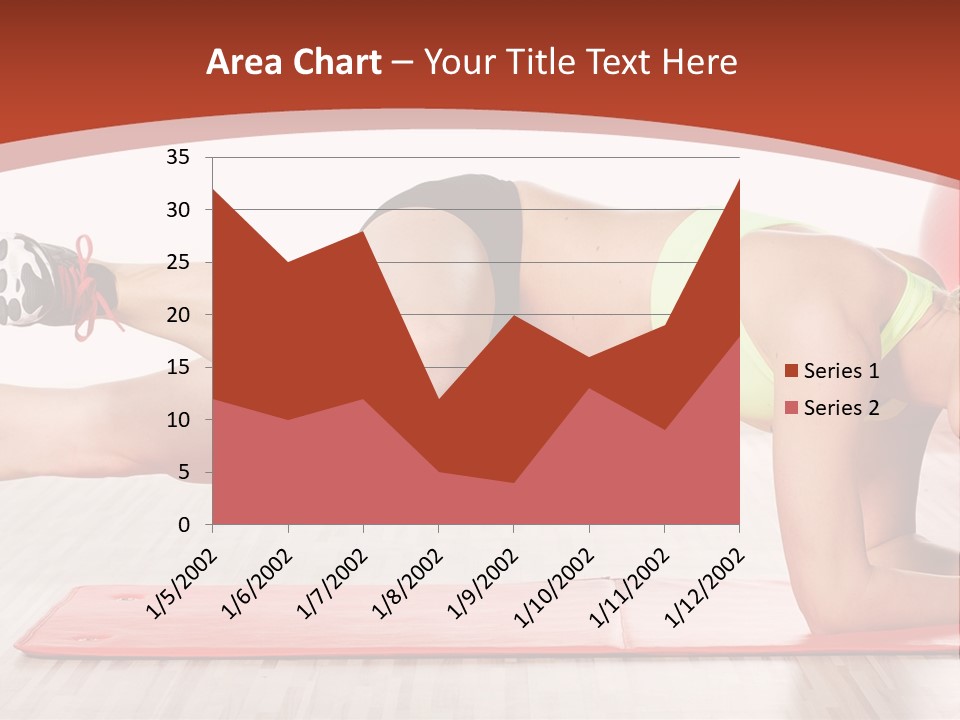 Sporty Person Exercise PowerPoint Template