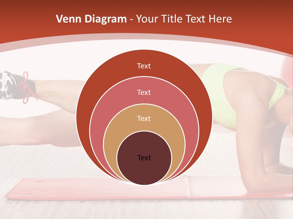 Sporty Person Exercise PowerPoint Template