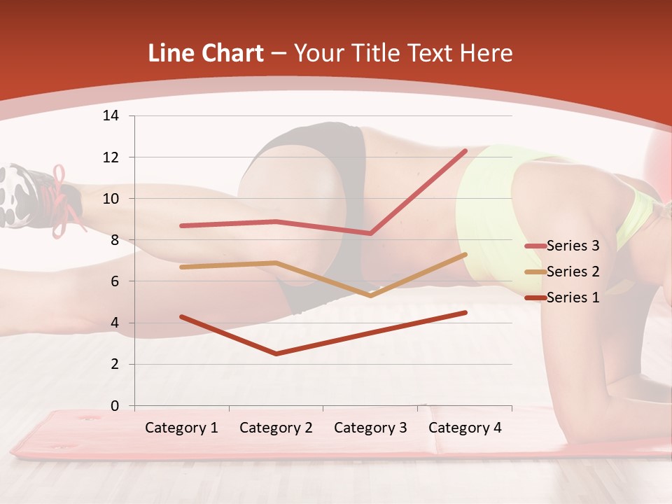 Sporty Person Exercise PowerPoint Template