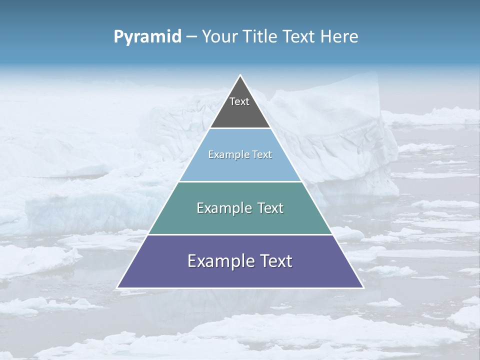 White Antarctic Ocean PowerPoint Template