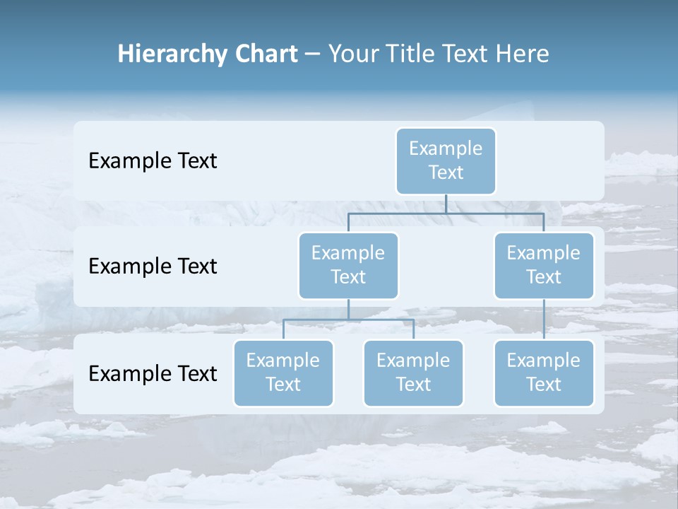 White Antarctic Ocean PowerPoint Template