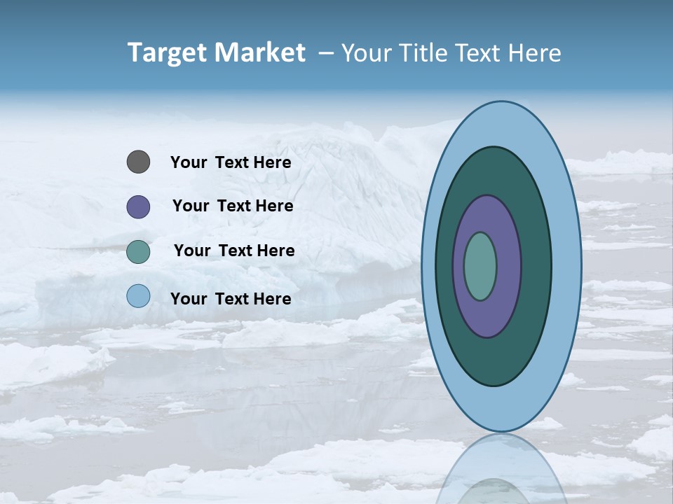 White Antarctic Ocean PowerPoint Template