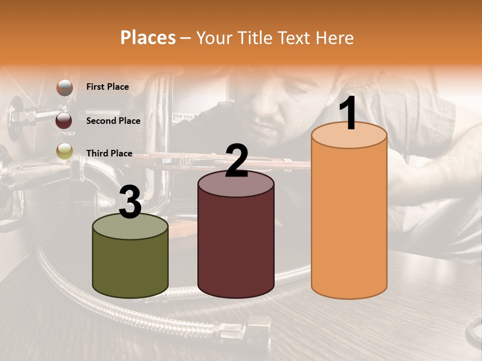 Interior Builder Pipe PowerPoint Template