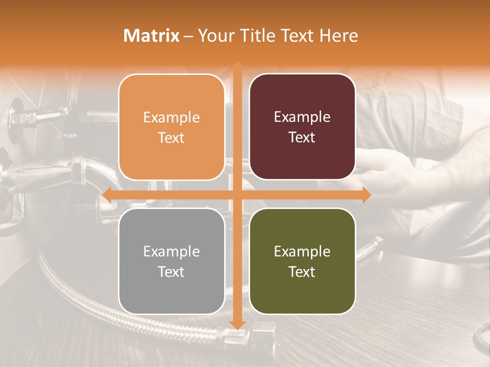 Interior Builder Pipe PowerPoint Template