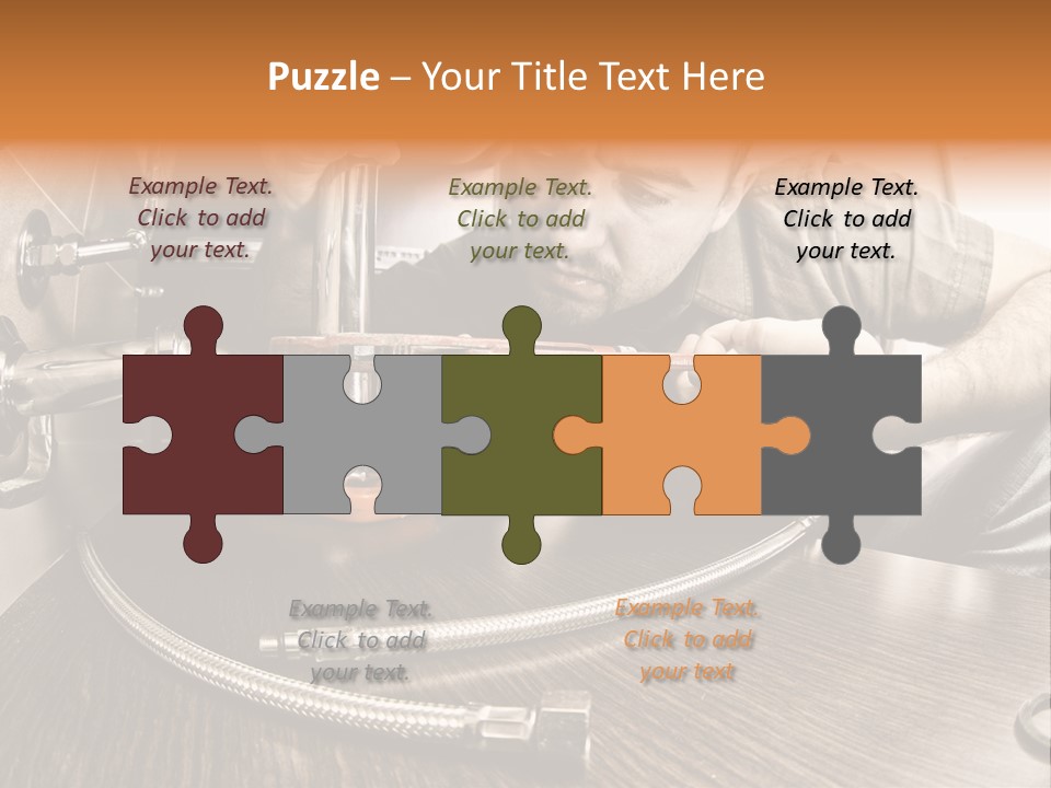 Interior Builder Pipe PowerPoint Template