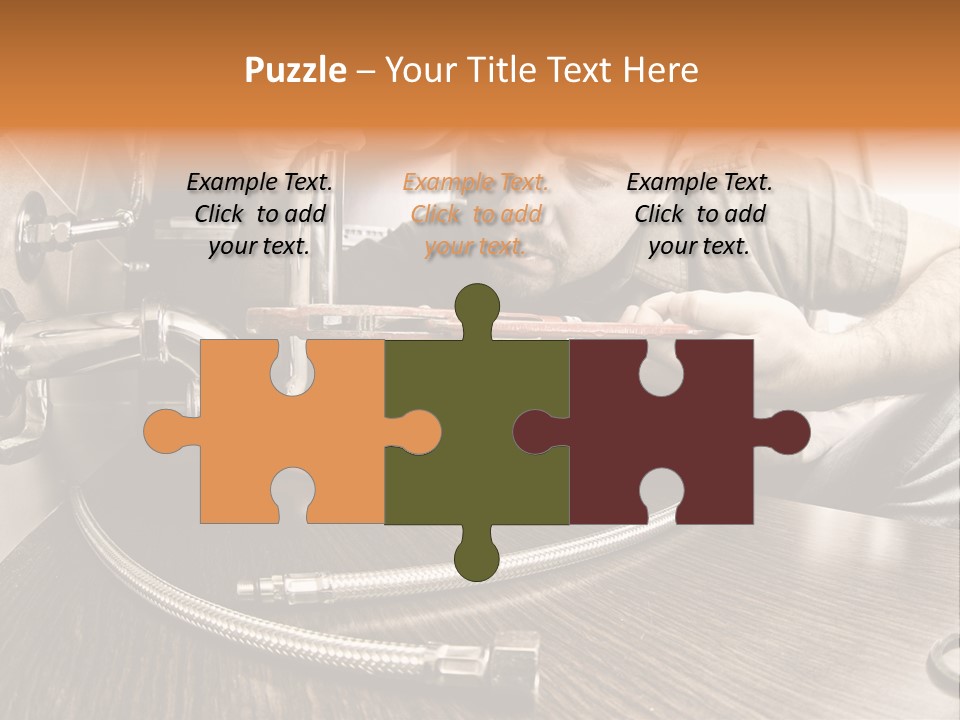 Interior Builder Pipe PowerPoint Template