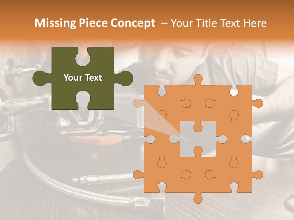 Interior Builder Pipe PowerPoint Template