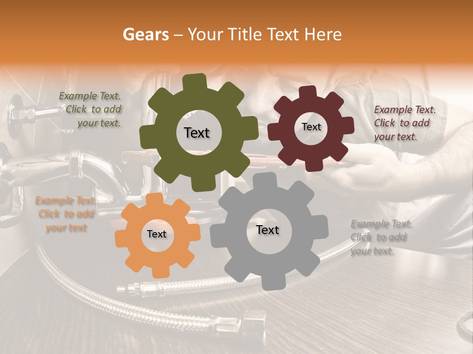 Interior Builder Pipe PowerPoint Template