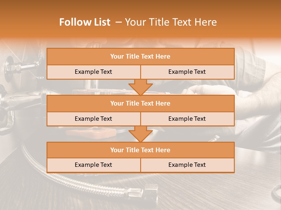 Interior Builder Pipe PowerPoint Template
