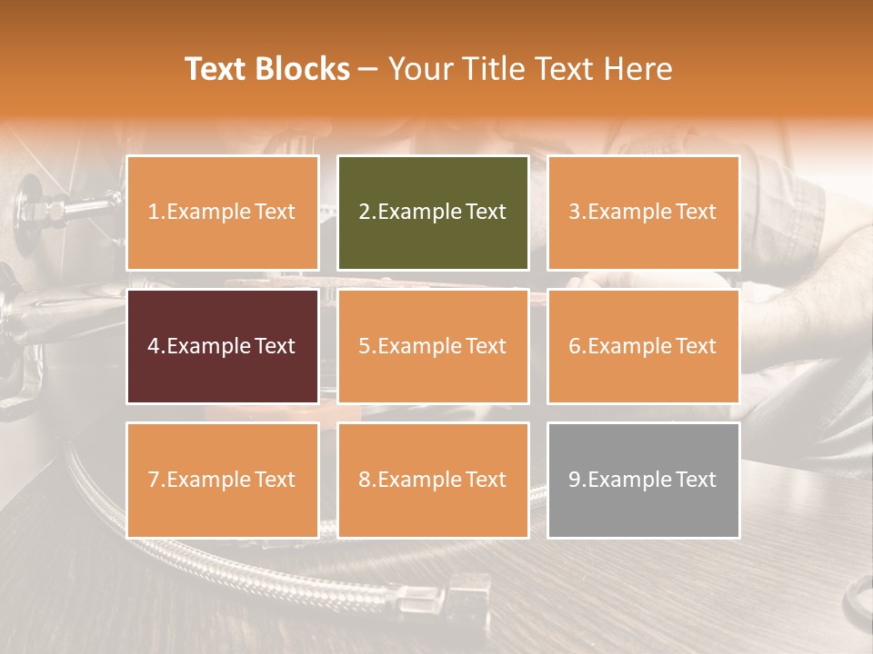 Interior Builder Pipe PowerPoint Template