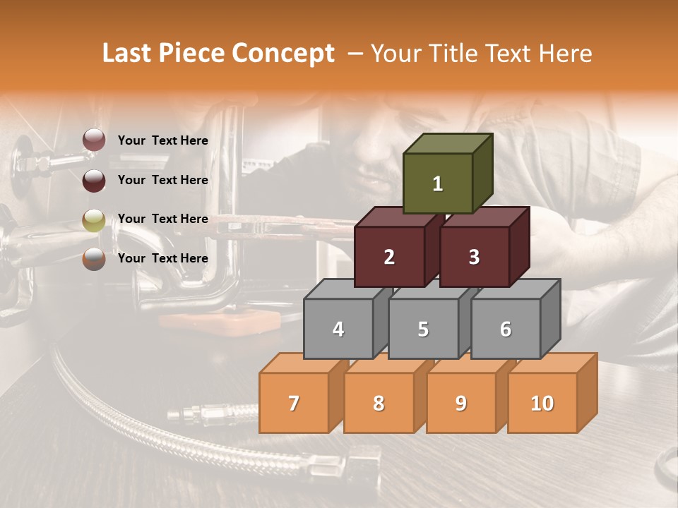 Interior Builder Pipe PowerPoint Template