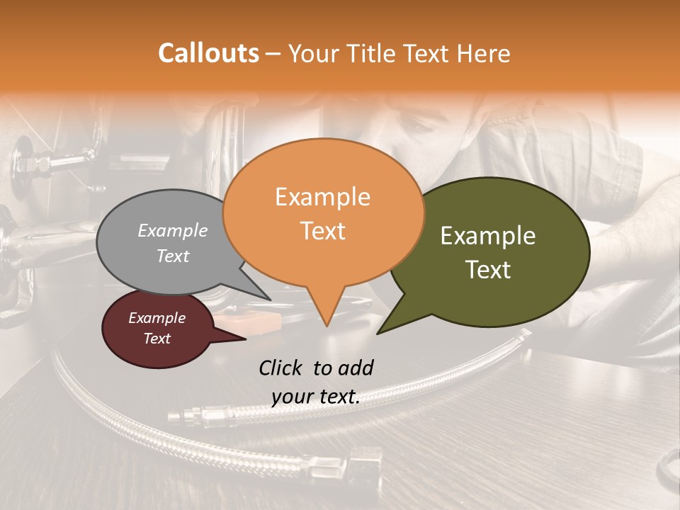 Interior Builder Pipe PowerPoint Template