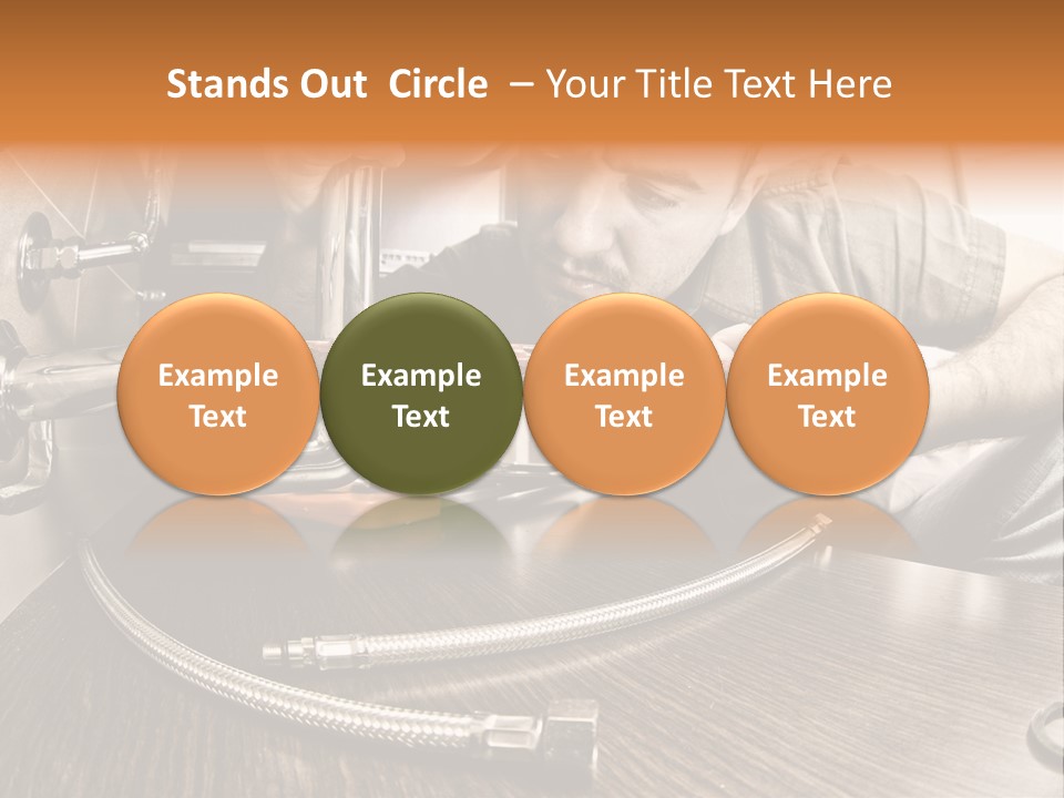 Interior Builder Pipe PowerPoint Template